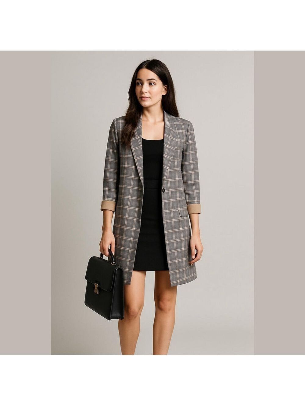 Super soft faux suede jacket blazer • Blank NYC